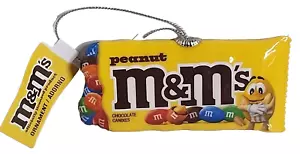 M&M'S ACHIDI CARAMELLE GIALLO SACCHETTO INVOLUCRO DECORAZIONE NATALIZIA VACANZE - Foto 1 di 4
