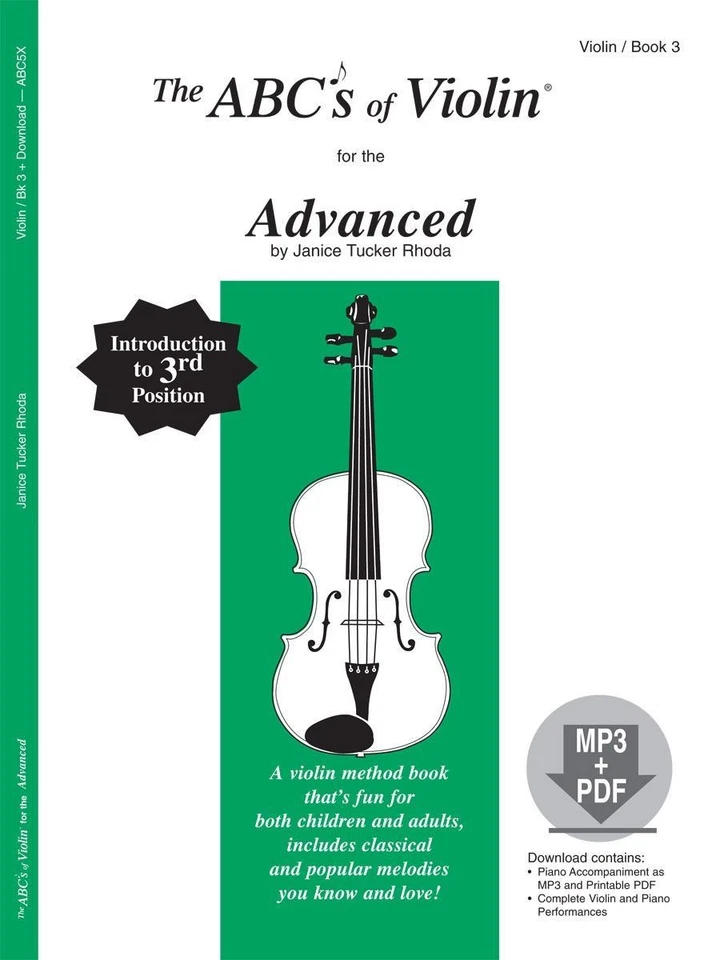 The Abc'S Of Violin For The Advanced Rhoda, Janice Tucker Violin - Image 1 of 1