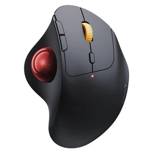 ProtoArc Trackball Mouse, Wireless, Bluetooth/2.4GHz Connection, Can Connect 3 D - Picture 1 of 6