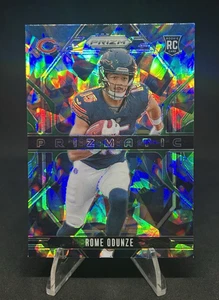 Rome Odunze - RC Rookie - 2024 Panini Prizm - Prizmatic - Green Ice Prizm # 9 - Picture 1 of 10