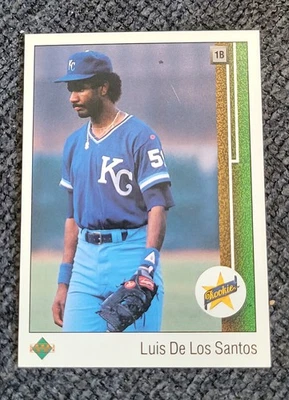 LUIS DE LOS SANTOS - 1989 Upper Deck RC #12  **MINT**  FREE SHIP & RETURN! - Image 1 of 2