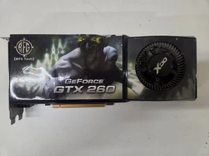 BFG NVIDIA GeForce GTX 260 896 MB GDDR3 SDRAM PCI Express 2.0 x16 Graphics Card - Picture 1 of 6