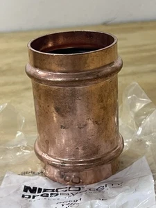 NIBCO 2 IN PRESSSYSTEM COUPLING PC601 W/O STOP - Picture 1 of 3