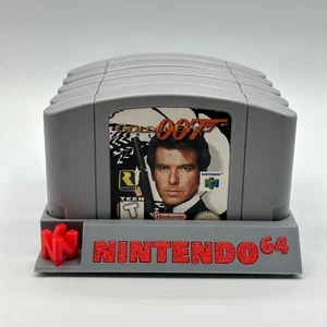N64 Game Cartridge Holder Stand | Retro Nintendo 64 Storage Display Rack - Bild 1 von 9