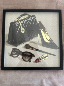 Oil on Canvas Painting Carol Myer Signed Still Life Musician Music Instruments - Picture 1 of 2