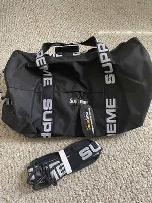 Supreme Duffle Bag Black Brand New With Tags - Image 1 of 4