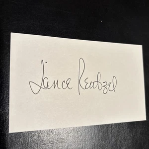 Lance Rentzel (Oklahoma WR/RB) ‘65 Vikings, Cowboys & Rams, signed in 2004 - Picture 1 of 1