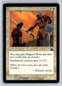 (2x) MAGETA'S BOON – MTG Magic the Gathering Card – Prophecy – Common - Picture 1 of 6