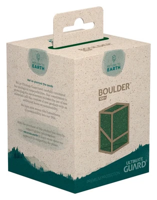 Ultimate Guard Boulder 100+ Green Return To Earth Deck Case New Card Box mtg ccg - Image 1 of 4