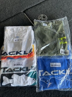 Tackle склад футболка лот 4 всего рубашки новый с Ярлыками - Изображение 1 из 4