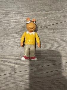 ARTHUR Marc Brown Vintage Action Figure 4" Tall 1996 Hasbro PBS - Picture 1 of 2