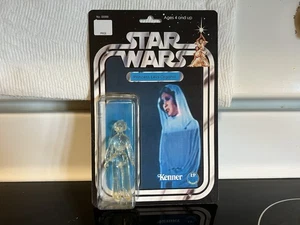 Figura personalizada holograma princesa Leia Star Wars vintage. 3,75", 1/18 - Imagen 1 de 3