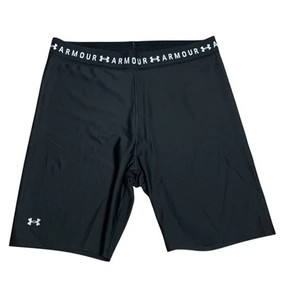 Under Armour Black Biker Running Compression Shorts Womens Plus Size 2X - Image 1 of 4