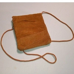 Mini monedero 100 % gamuza cuero con carcasa 4,5" x 5" - Imagen 1 de 3