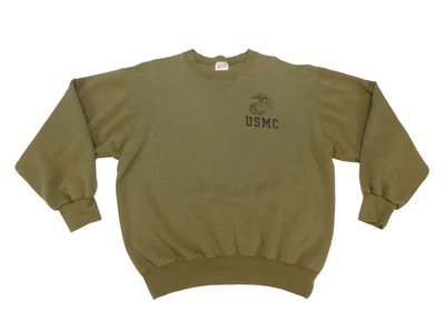 Sudadera USMC Mediana US Marine PT Activa De Colección Verde Clima Frío Uniforme Foto 1 de 4
