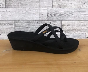 Teva Mush Mandalyn Ola 2 Wedge Sandals/Flip Flops Womens Size 6 - Picture 1 of 12