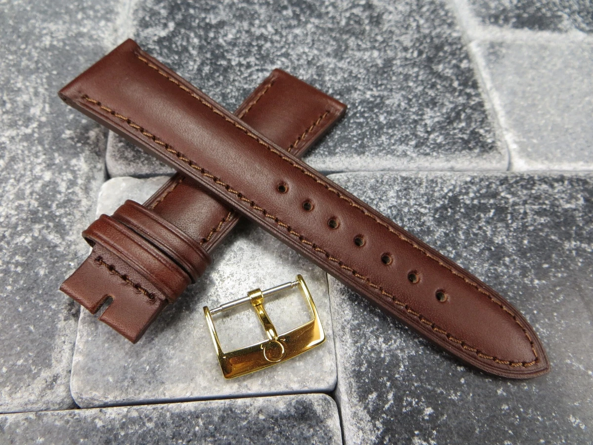 OMEGA Genuine Leather 18mm Wristwatch Bands for sale | eBay