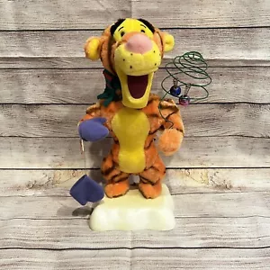 Telco Disney Tigger Motionette Christmas Animated Winnie The Pooh Figure 1998 - Picture 1 of 5