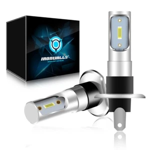 H1 100W LED Headlight Fog Driving DRL Bulbs Kit High Low Beam 6500K Bright White - Picture 1 of 12
