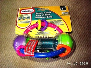 Yellow card RARE AND HARD TO FIND! LITTLE TIKES TUMBLE AND SHINE LIGHT UP RATTLE