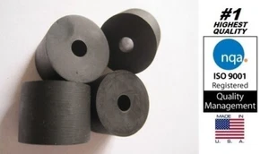 #1 Premium Rubber Multi-purpose Spacer  1" OD x 1/4" ID x 3/4" Thick (X19-9) - Picture 1 of 7