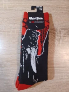 Scream Ghost Face Red Drip Crew Socken NEU/mit Etikett Bioworld 8-12 - Bild 1 von 5