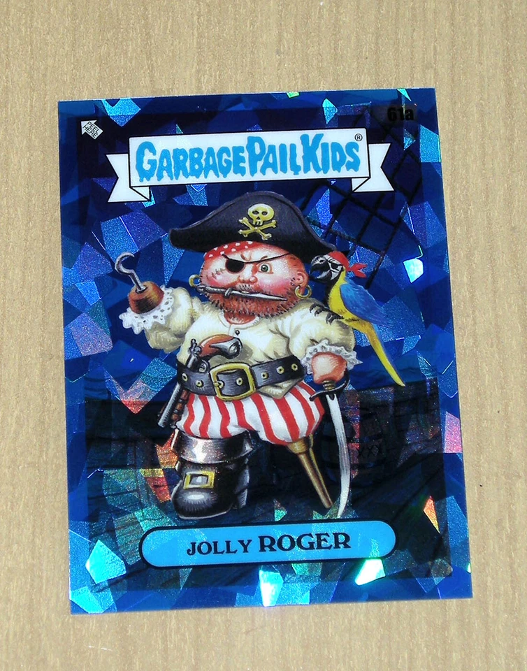 2020 Topps Garbage Pail Kids GPK SAPPHIRE OS1 OS2 base Jolly ROGER 61a - Image 1 of 1