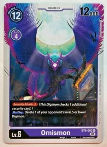 Digimon Ornismon Double Diamond BT6-080 NM/M - Picture 1 of 1