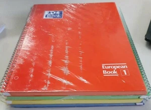 (Pack 4 Unidades) Cuaderno Espiral OXFORD Classic Din-A4 80H Tapa Dura Cuadros - Imagen 1 de 6