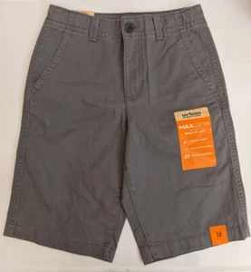 Urban Pipeline Maxwear Gray Canvas Flat Front Sz 14 Boy Shorts - Picture 1 of 12