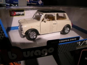 1:16 Bburago Mini Cooper 1969 embalaje original - Imagen 1 de 1