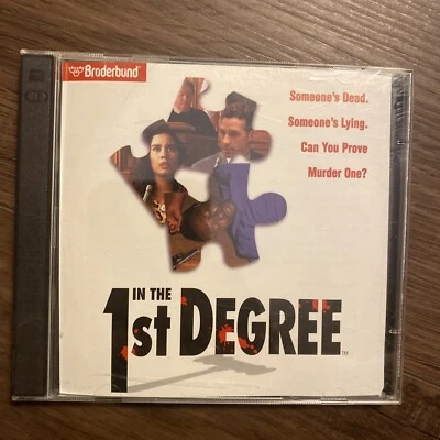 Brøderbund - In The 1st Degree (CDRom 1995) - Image 1 of 4