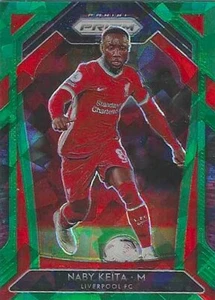 2020/21 PANINI PRIZM PREMIER LEAGUE NABY KEITA GREEN CRACKED ICE #250 Ser #27/49 - Picture 1 of 2