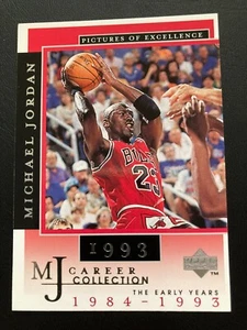 1998 Upper Deck MJ Career Collection 16 Pictures of Excellence Michael Jordan - Bild 1 von 2