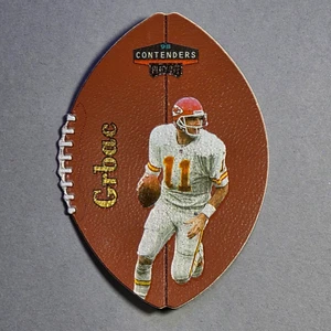 1998 Playoff Contenders Football Elvis Grbac - triple option SSP #d 29/29 Chiefs - Picture 1 of 2