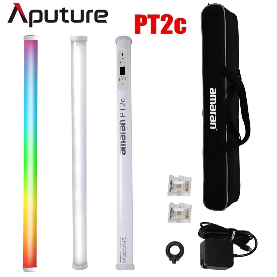 Aputure Amaran PT2c RGBWW Full Color Pixel LED Video Tube Light Photography Lamp - Imagen 1 de 4
