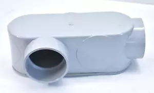 Scepter 077529 LL Access Fitting PVC 4" Gray Conduit 103mm Wet Location Use - Picture 1 of 5