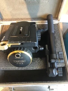 Cartoni C40 S Dutch Head with Case and New Pan Handle - Picture 1 of 7