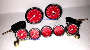 Smiths Temp F Oil temp F oil Fuel Volt Gauge Speedo180-0 mph Tacho 0-80 100mm RC - Picture 1 of 4