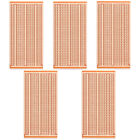 5 pièces 2-3-5 cartes de circuits imprimés universelles à joint unique côté 2,54 mm prototype espacement des trous