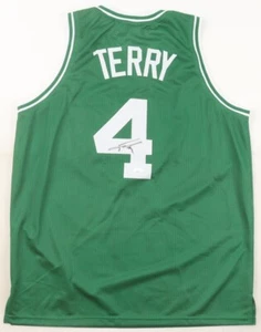 Jason Terry Signed Boston Celtics Jersey (JSA COA) Ex-Arizona Point Guard - Picture 1 of 6