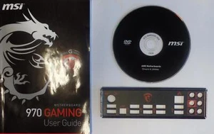 MSI 970 Gaming Handbuch - Blende - Treiber CD #39978 - Afbeelding 1 van 1