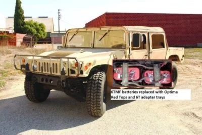 HMMWV M998 Optima 34, 6TAGM, 6TMF, 6TL, 6T Battery Tray Adapter Rack 2 EACH - Image 1 of 4