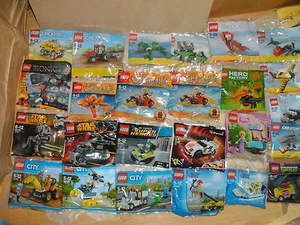 LEGO MINI SETS 30085 30108 30251 30189 30392 30009 30264 30265 30567 7805 NEW - Picture 1 of 23
