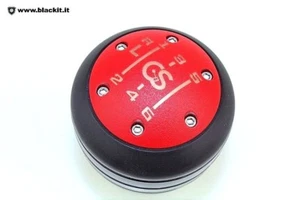 Pomello Craven per 124 Spider - colore rosso - Imagen 1 de 5