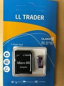 Carte Mémoire Mémory Card 128 GB Class 10 Micro SD XC + Adaptateur - Photo 1/1