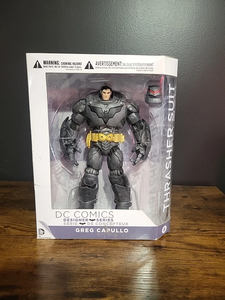 NUEVA FIGURA GRANDE DC Collectibles Designer Series THRASHER SUIT BATMAN 9” ¡SELLADA! Foto 1 de 1