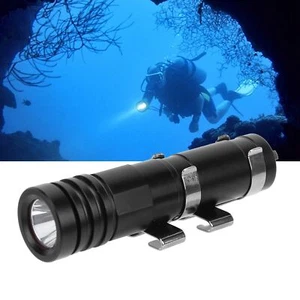 Mini Diving Light 200M Underwater LED Flashlight Camping Lantern Torch MU - Picture 1 of 24