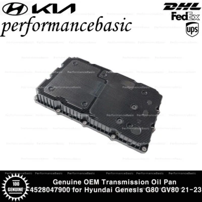 Pan de aceite de transmisión genuino OEM 4528047900 para Hyundai Genesis G80 GV80 21-23 Foto 1 de 2