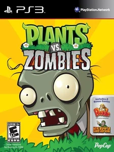 PÓSTER brillante Plants Vs Zombies PS3 BOX ART sin marco B0349 - Imagen 1 de 6